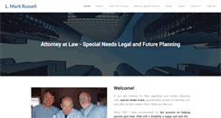 Desktop Screenshot of markrussellattorney.com